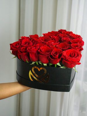 Box Heart Rouge