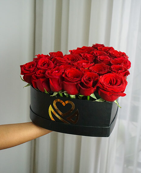 Box Heart Rouge