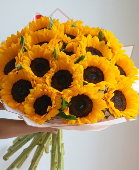 RAMO-OP-12 Ramo de Girasoles Mediano